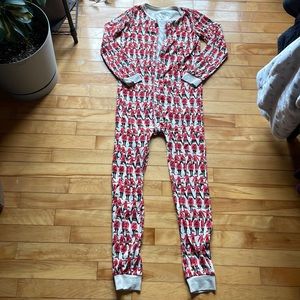 Arborist youth large pajama onesie Mountie design